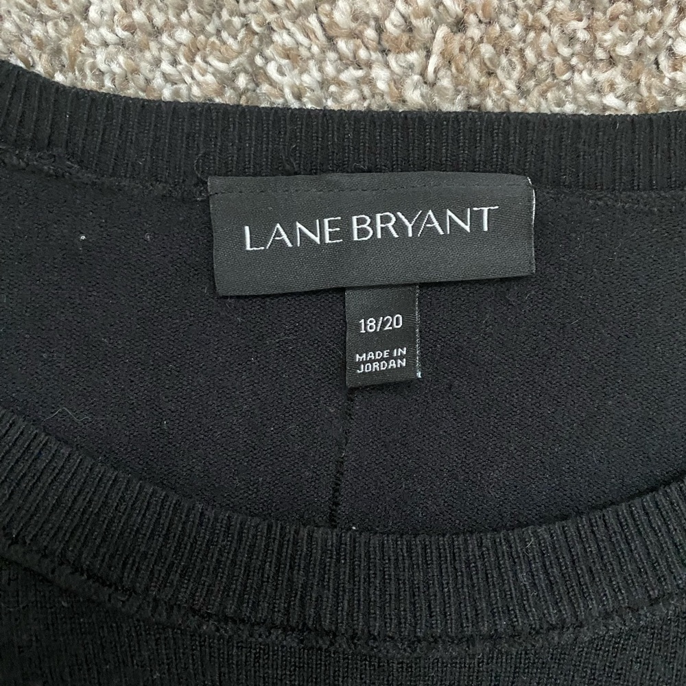 Plus Size Black Sweater Top - Picture 5 of 5